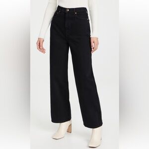 Khaite Jordan jeans in Dayton (black)